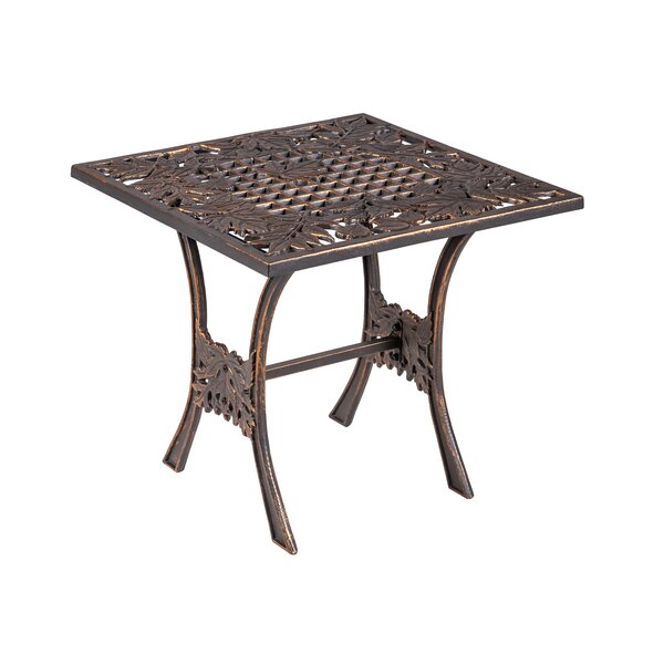 Canora Grey Mickens Cast Iron Side Table | Wayfair